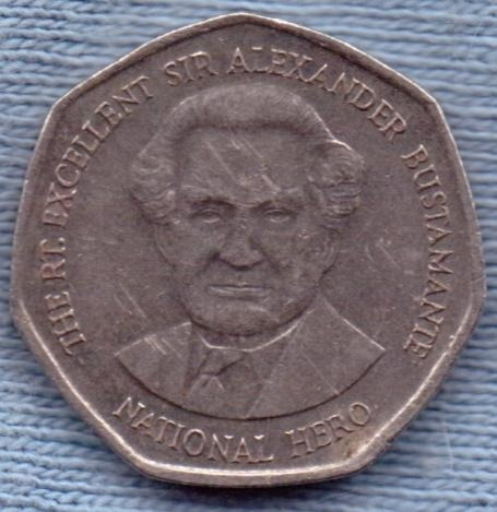 Jamaica 1 Dollar 1995 * Sir Alexander Bustamante *