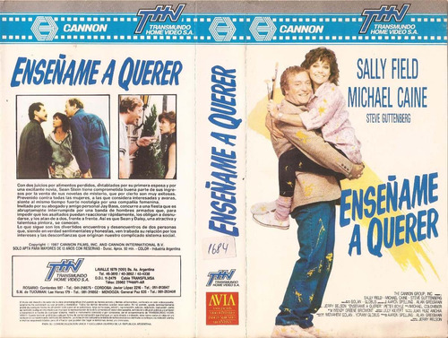 Enseñame A Querer Vhs Sally Field Michael Caine