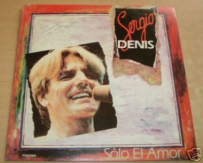 Sergio Denis Solo El Amor Vinilo Argentino Promo