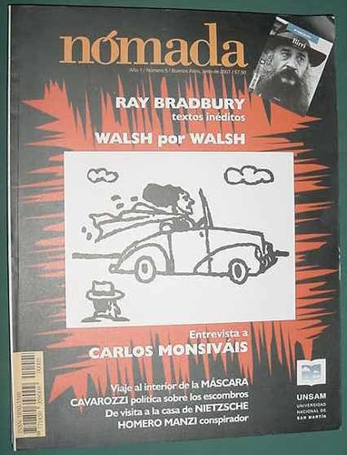 Revista Nomada 5 Homero Manzi Rad Bradbury Walsh Nieztche