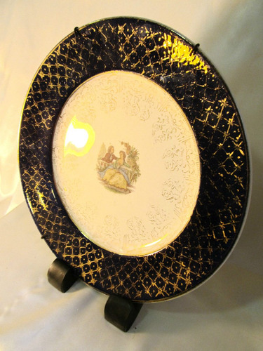 El Arcon Plato Decorativo Porcelana Essex Ind Nacional 14011