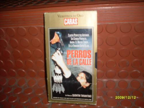 Pelicula: Perros De La Calle En -vhs - Caras -