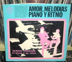 Sergio Pfeiffer Amor, Melodias Piano Ritmo Vinilo Argentino
