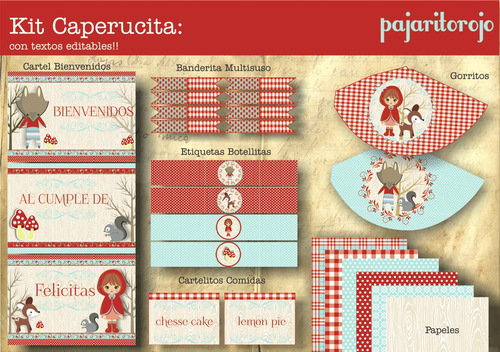 Kit Caperucita Roja