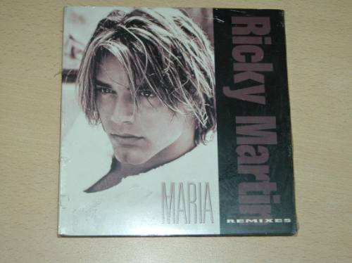 Ricky Martin Maria Remixes Cd Single Argentino