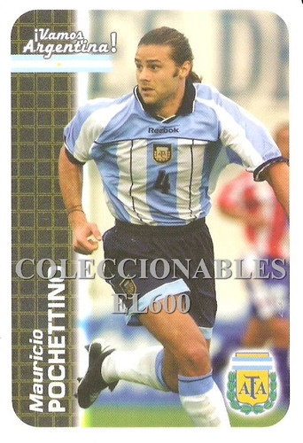 Vamos Argentina Panini Maxi Card #  7 Mauricio Pochettino