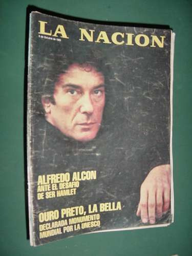 Revista Nacion 587 Alfredo Alcon Beba Bidart Tango Brasil