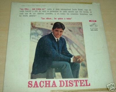 Sacha Distel Las Chicas Las Quiero A Todas Vinilo Argentino