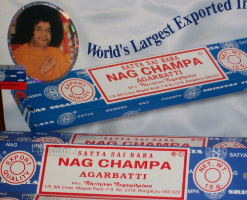 Nag Champa X Pagk De 12 Unidades 15 Grs