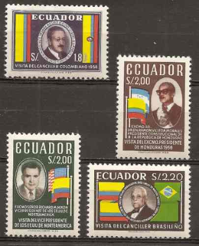 Ecuador Yv 637/0 Año 1958 Mint 