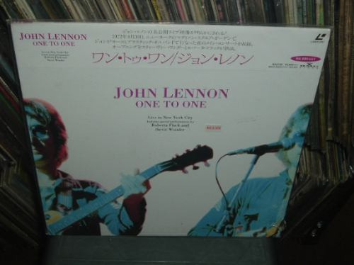 John Lennon One To One Laser Disc Japones