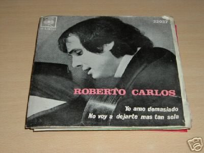 Roberto Carlos Yo Amo Demasiado Vinilo Simple Con Tapa