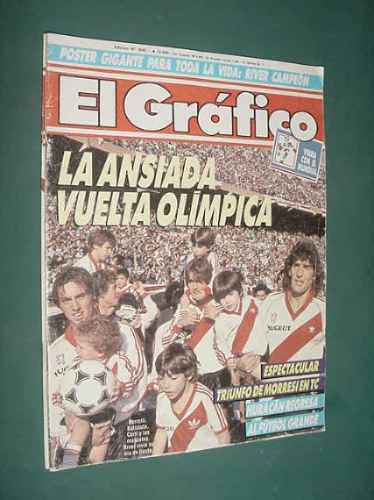 Revista Grafico 3685 River Plate Campeon Morresi Tc S/poster