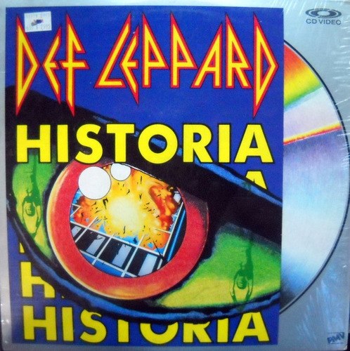 Def Leppard - Historia - Laser Disc - De Coleccion