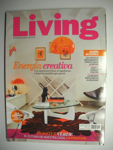 Revista Living 67 Dossier Verde Diseño Ecologico Monoambient