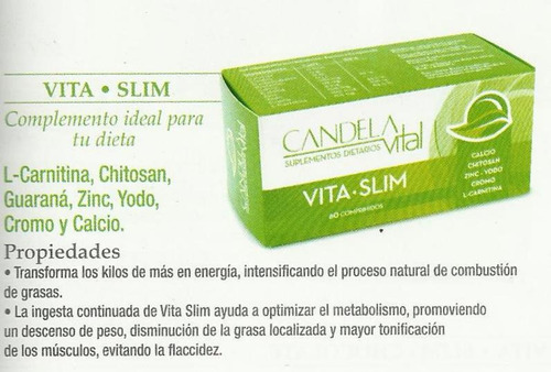 Suplemento Dietario   -   Vitaslim   ( Comprimidos ) Candela