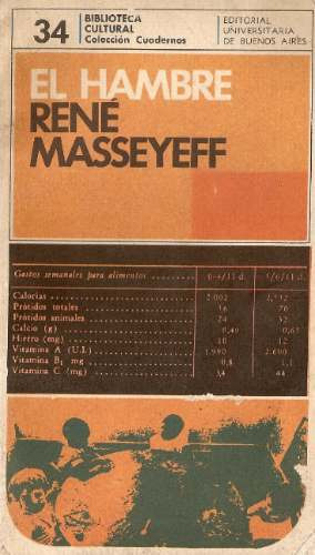El Hambre - Rene Masseyeff - Eudeba