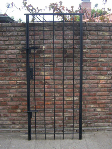 Imagen 4 de 4 de Reja Para Adosar A Ventana 100 X 90, Hierro Redondo 12.
