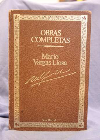 Obras Completas, Mario Vargas Llosa Tapa Dura