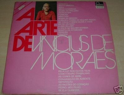 Vinicius De Moraes A Arte  Vinilo Doble Brasilero