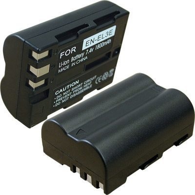 Dos Baterias  Compatible  En-el3e  D80 Y D200