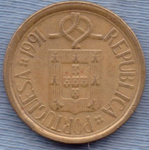 Portugal 10 Escudos 1991 * Escudo *