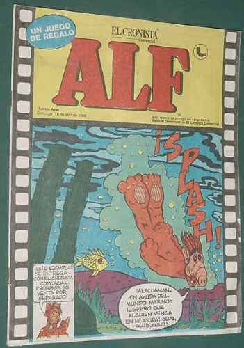 Alf El Extraterrestre Suplemento Diario Cronista 16/4/89