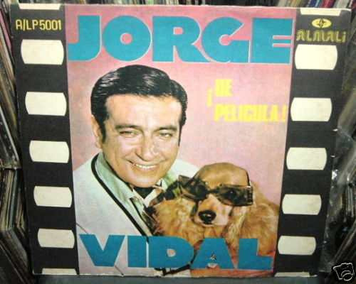 Jorge Vidal De Pelicula Vinilo Argentino