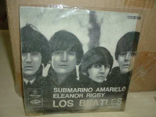 Beatles Submarino Amarillo Simple Argentino C/tapa Vg