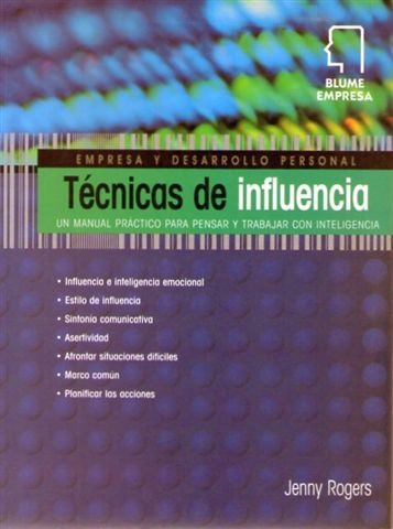 Técnicas De Influencia - Jenny Rogers A99