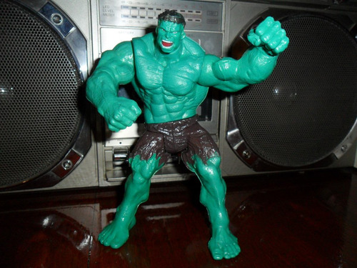 Hulk Articulado Marvel Comics Impecable Nuevo - Megatron79 -
