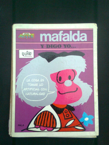 Imagen 1 de 1 de Mafalda Y Digo Yo Quino
