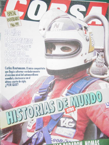 Revista Corsa 1300 Carlos Alberto Reutemann Nelson Piquet