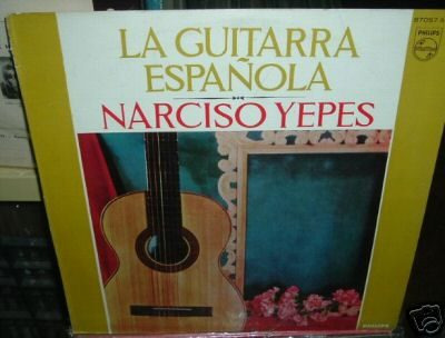 Narciso Yepes La Guitarra Española  Vinilo Argentino