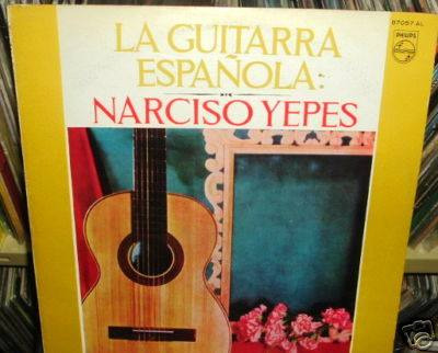 Narciso Yepes La Guitarra Española Vinilo Argentino
