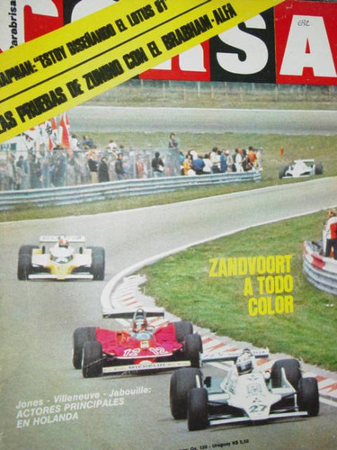 Revista Corsa 692 Zandvoort Holanda Chapman Zunino Gradassi