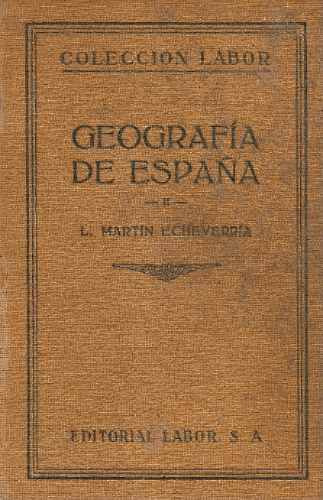 Geografia De España - Martin Echeverria - Labor