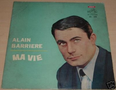 Alain Barriere Ma Vie Vinilo Argentino