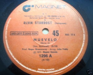 Alvin Stardust Muevelo / Listo Y A Salvo Simple Argentino