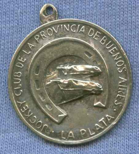 Medalla * Jockey Club De La Provincia De Bs. As. * La Plata