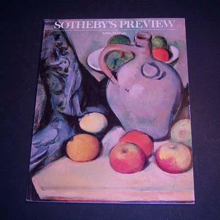 Sotheby. Catalog. April May 1989