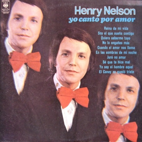 Henry Nelson - Yo Canto Por Amor - Lp Original Año 1977