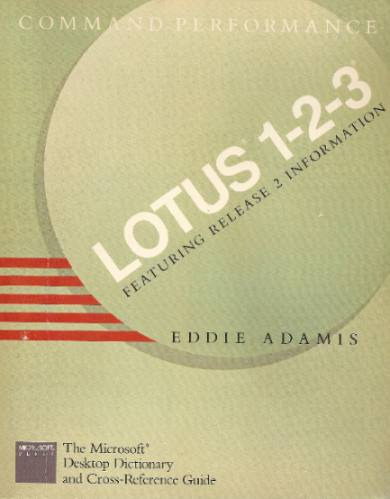 Lotus 1-2-3 - Adamis