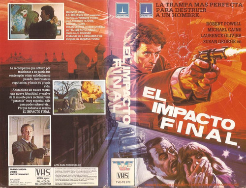 El Impacto Final Vhs The Jigsaw Man Michael Caine 1984