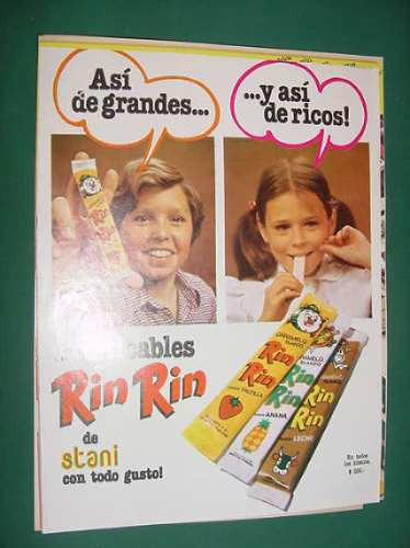 Publicidad - Rin Rin Caramelos Masticables Stani Todo Gusto