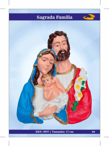 Imagens De Santos Católicos - Sagrada Família De Borracha