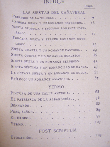 Imagen 2 de 2 de Las Siestas Del Cañaveral * Federico Garcia-sanchiz * 1907 *
