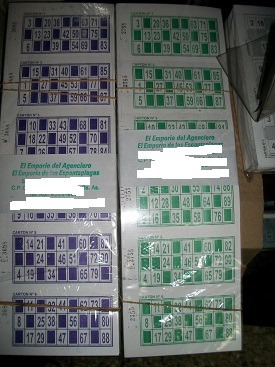 1008 Cartones De Bingo Troquelados Serie Completa - Congreso | MercadoLibre