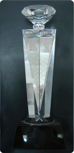 Trofeos De Cristal Para Grabar Con Laser O Plotter Moritzu