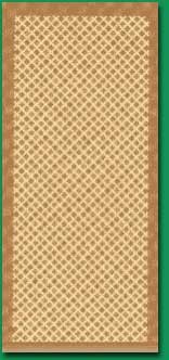 Mya1047 Treillages Entramados De Madera 1,80x65 Y 3x3 Cm